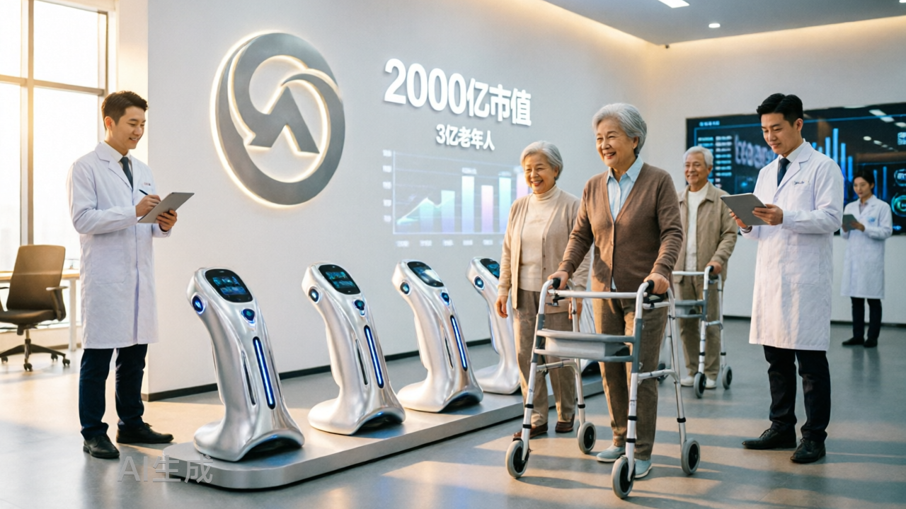 2000亿市值的家电巨头，瞄准3亿老年人的腿