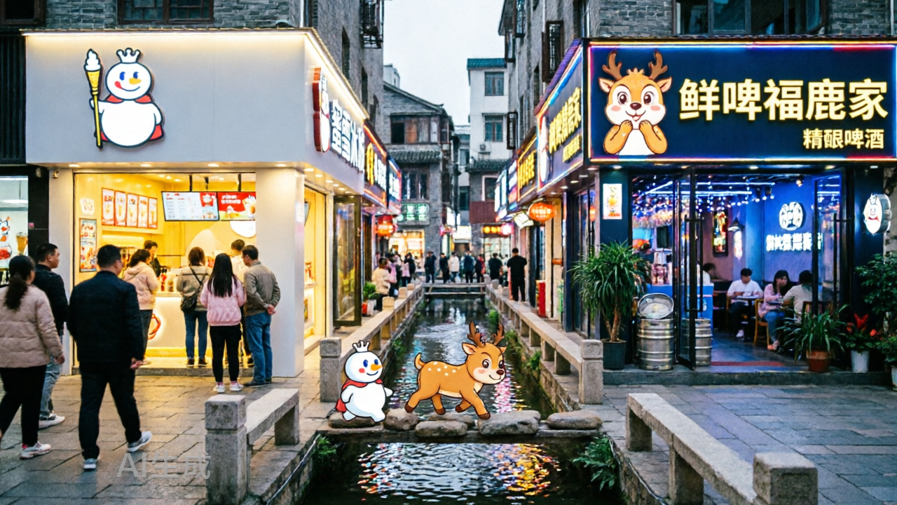 鲜啤福鹿家，摸着蜜雪冰城过河