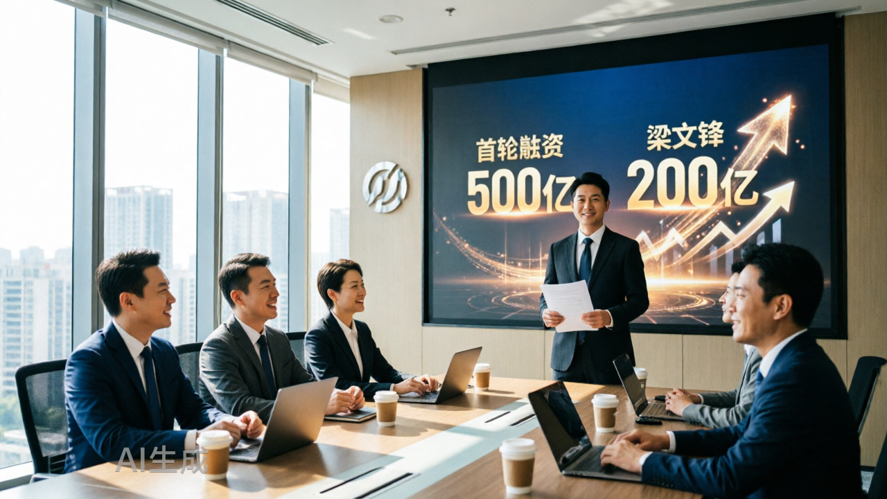 DeepSeek首轮融资超500亿元，梁文锋自掏200亿
