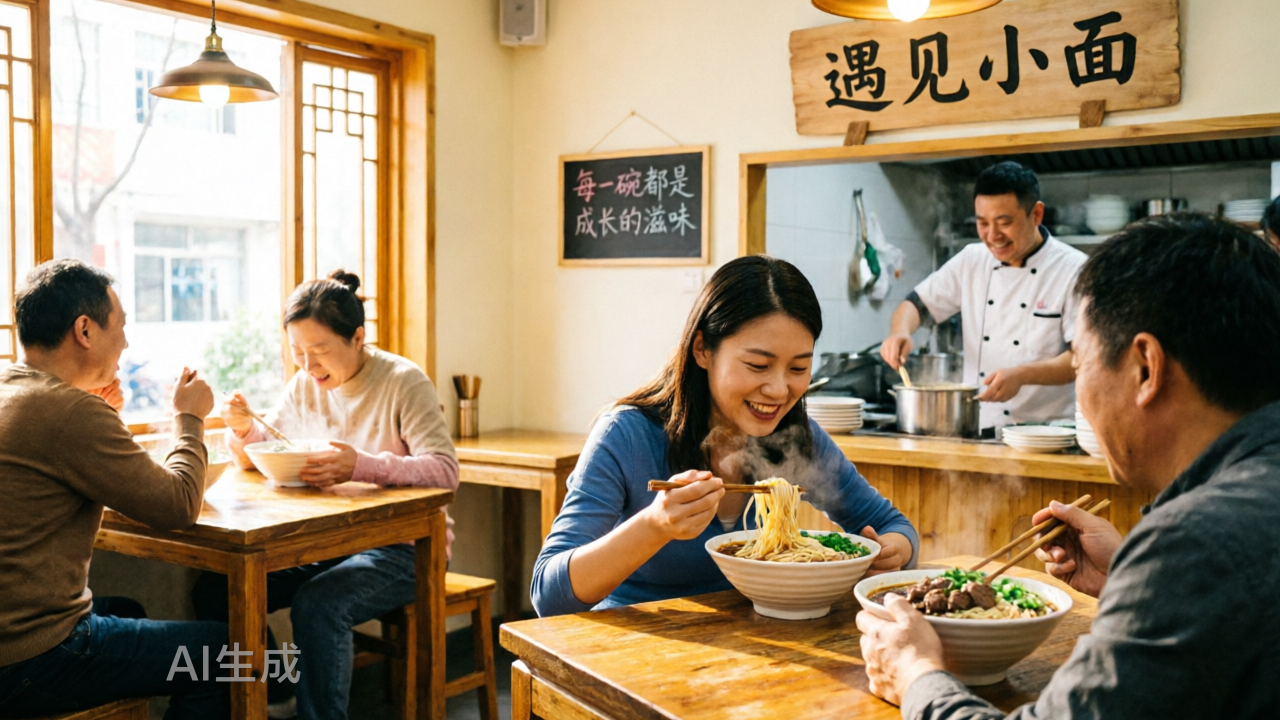 遇见小面“教训”了谁？