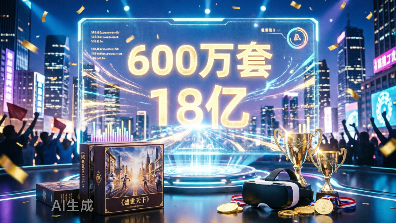 《盛世天下》系列销量或可突破600万套，国内互动影视产业规模或达18亿