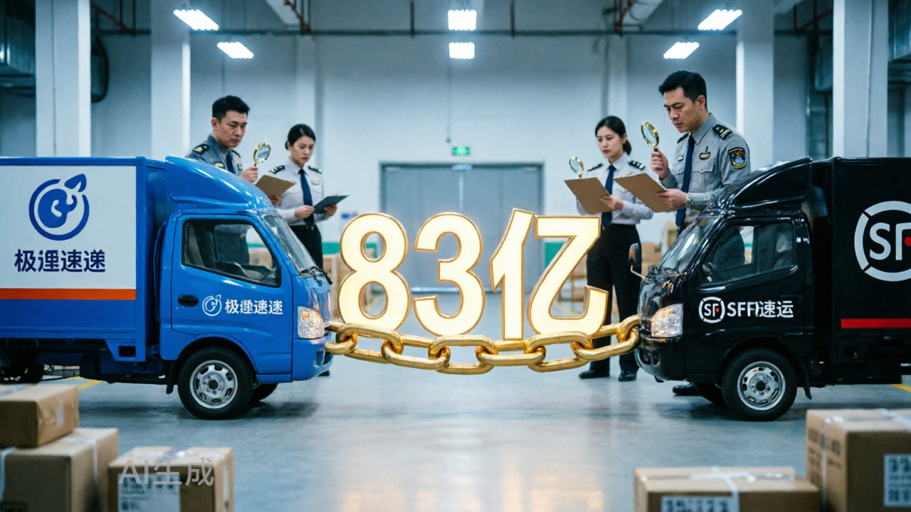 83亿绑定顺丰后，极兔被立案调查