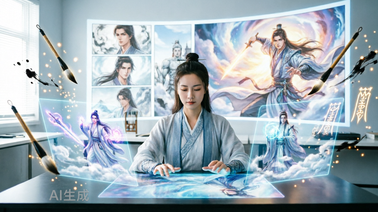 精品仙侠在漫剧爆发，当技术成熟创作者表达再度被激发