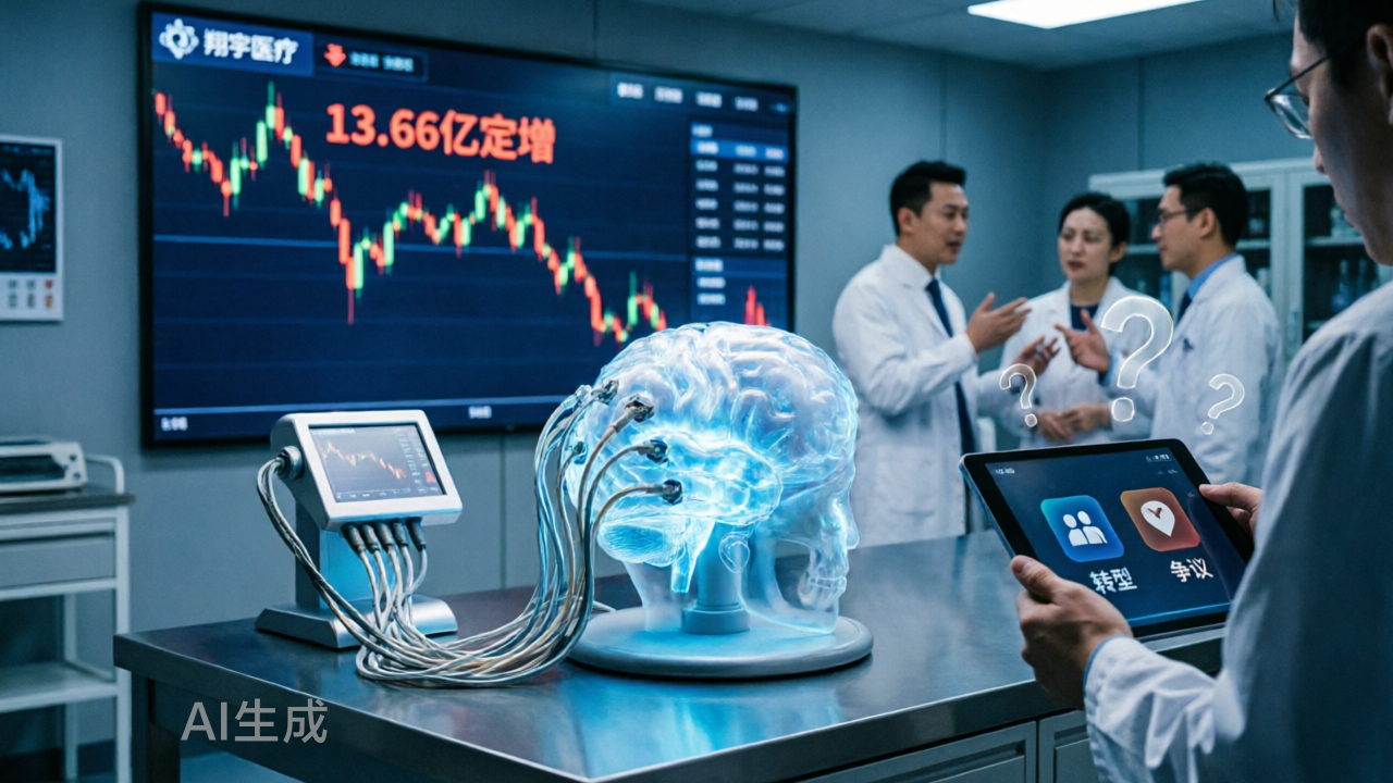 业绩连降、高位减持、低位定增，翔宇医疗脑机接口故事遇信任拷问