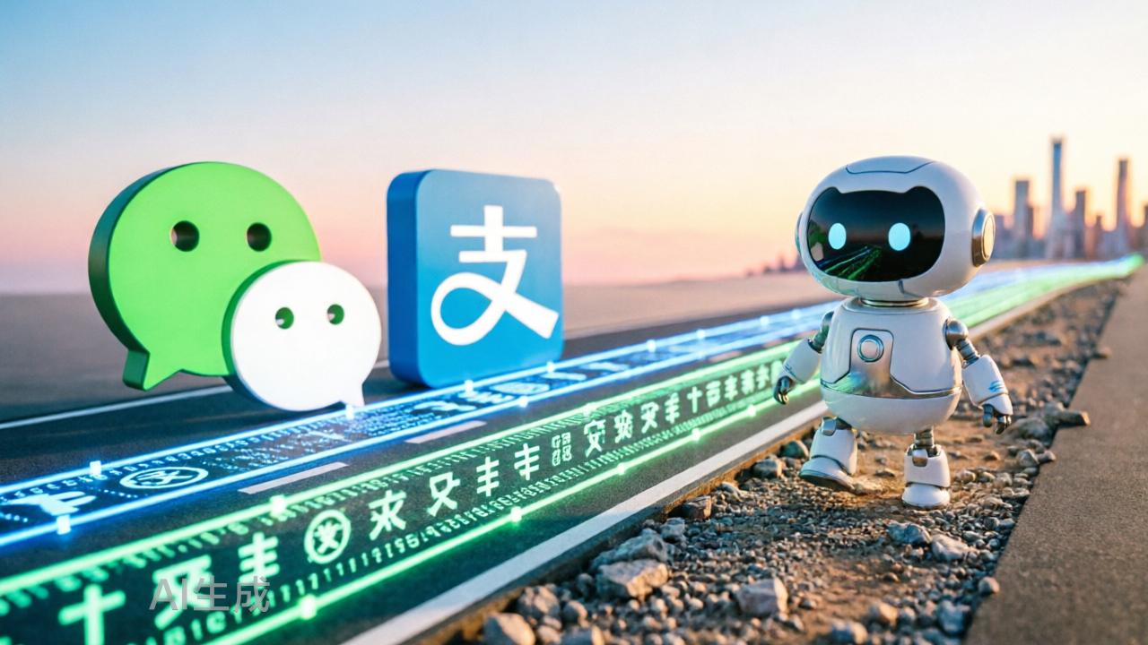 AI支付：微信、支付宝忙铺路，Agent还在学走路
