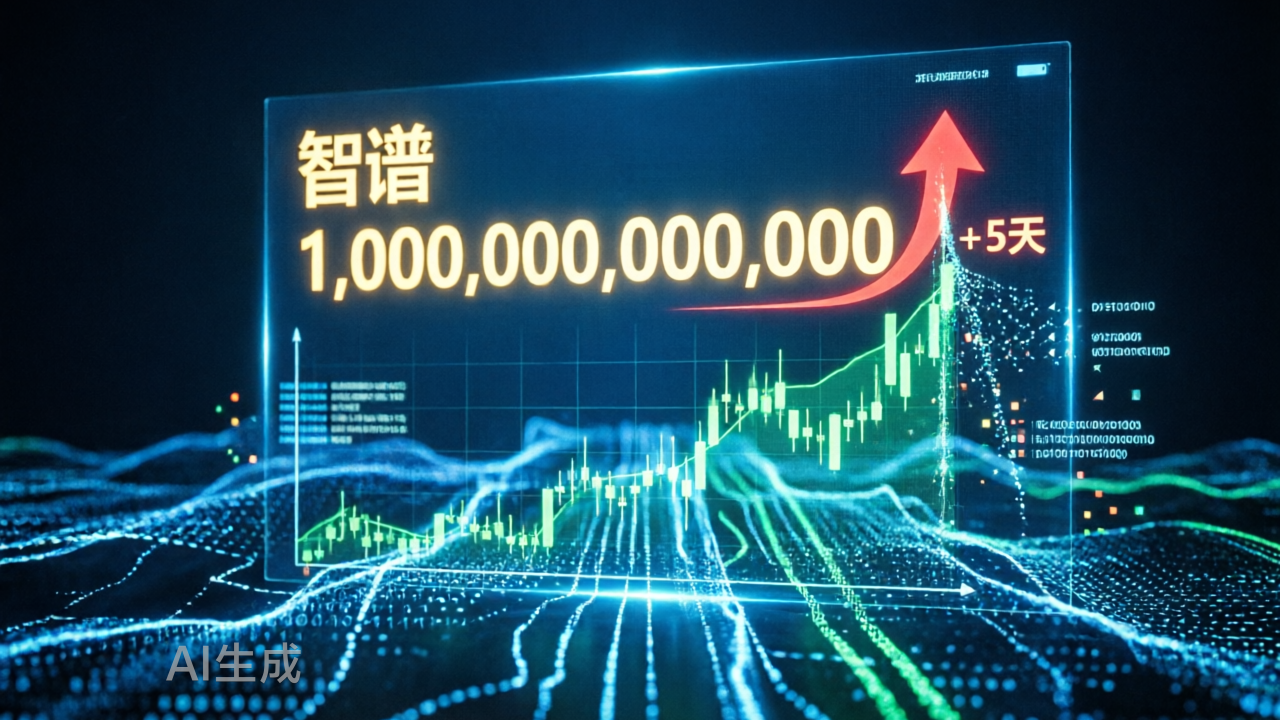 智谱爆了，市值破万亿，5天涨出一个中国电信