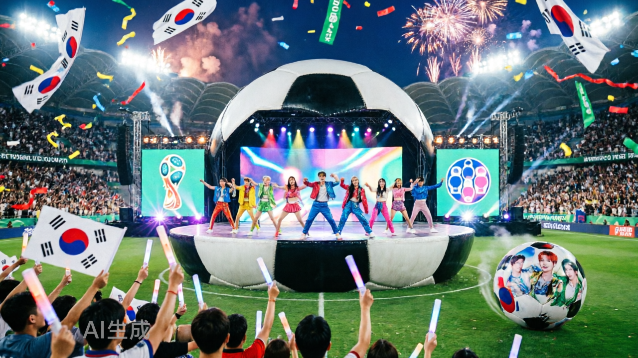 K-Pop攻占世界杯
