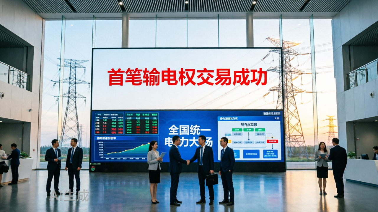 中国首笔输电权交易落地，输电通道告别“计划时代”