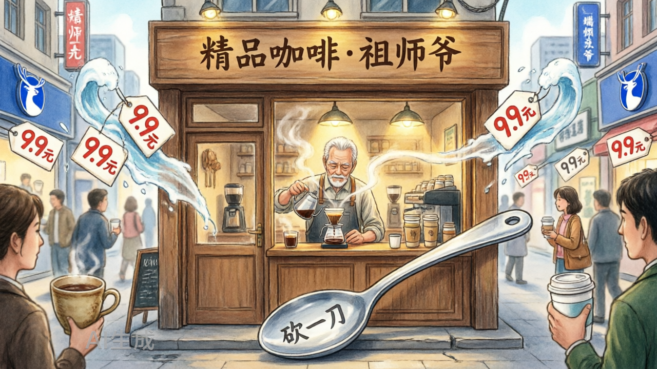 中国精品咖啡“祖师爷”，被瑞幸们集体砍一刀