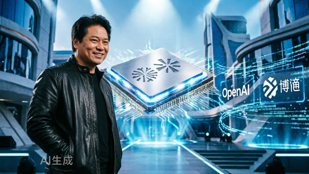 OpenAI博通联手发芯片，黄仁勋还能保持松弛吗？