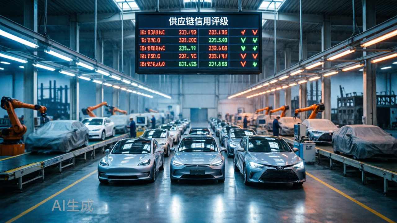 整车产能过剩内卷加剧：汽车供应链信用大洗牌，谁能成为最后赢家