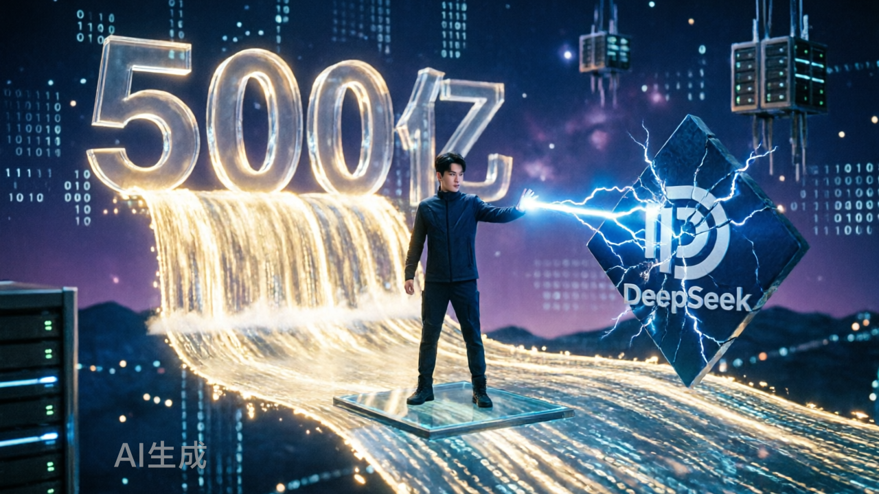 500亿融资刚到账，梁文锋就要干掉DeepSeek的“杀手锏”
