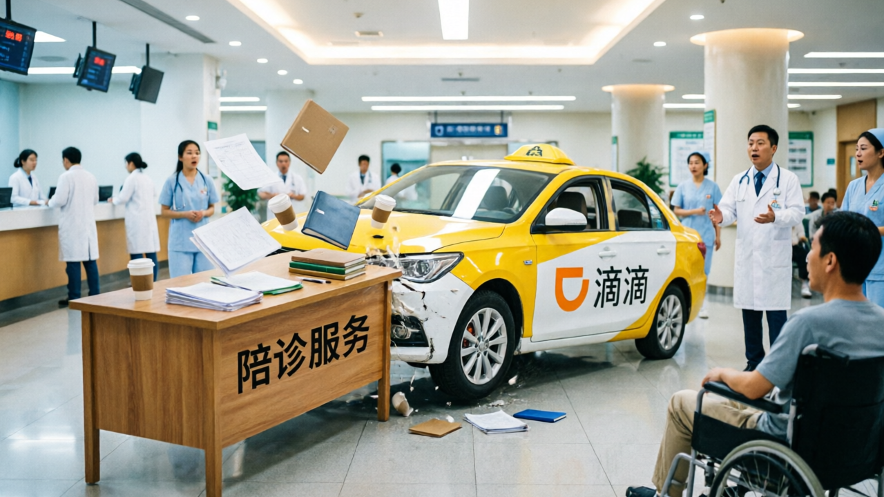 滴滴不是来陪诊的，是来掀桌的