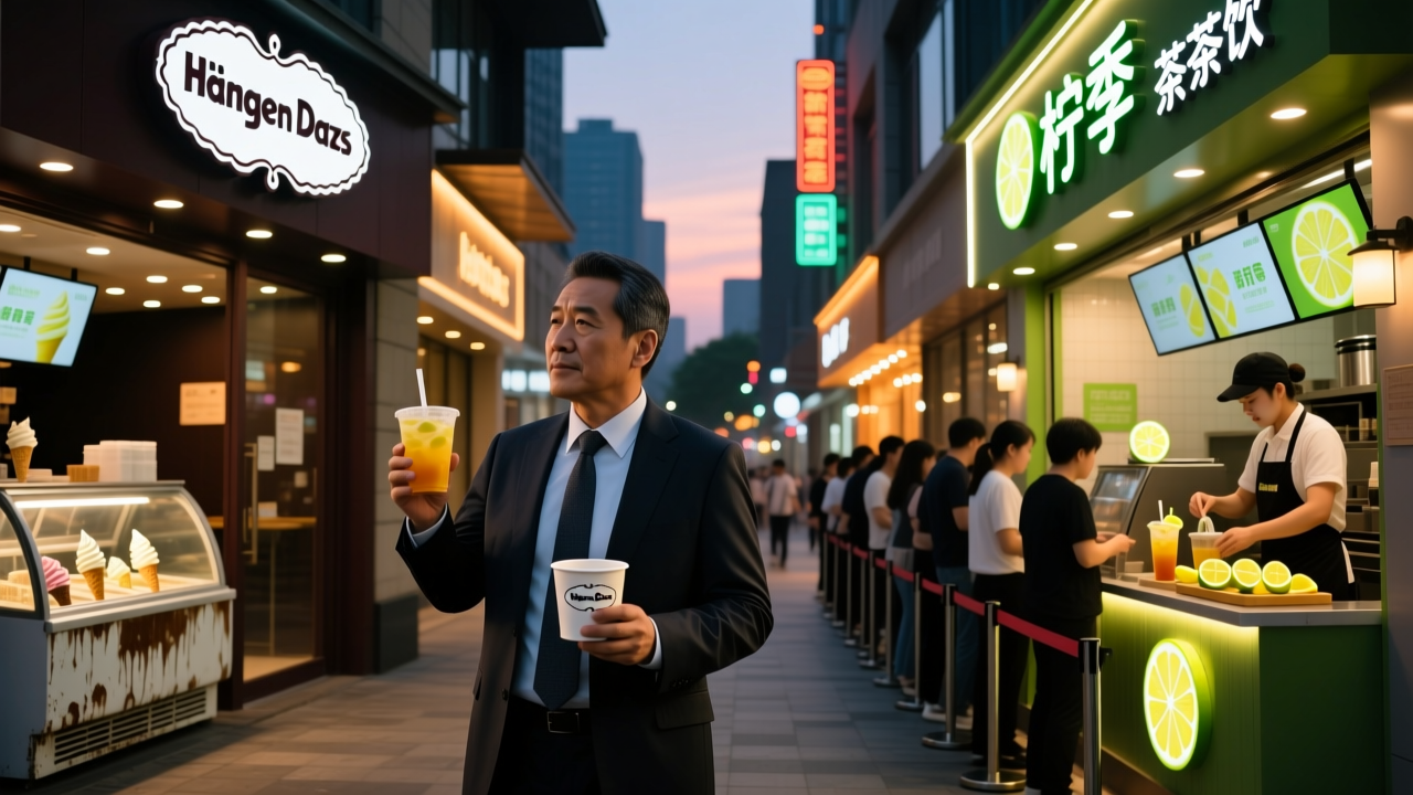 哈根达斯成了包袱，能靠柠季翻身吗？