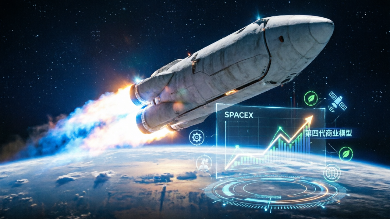 SpaceX上市：比泡沫争议更重要的是，第四代商业模型诞生了