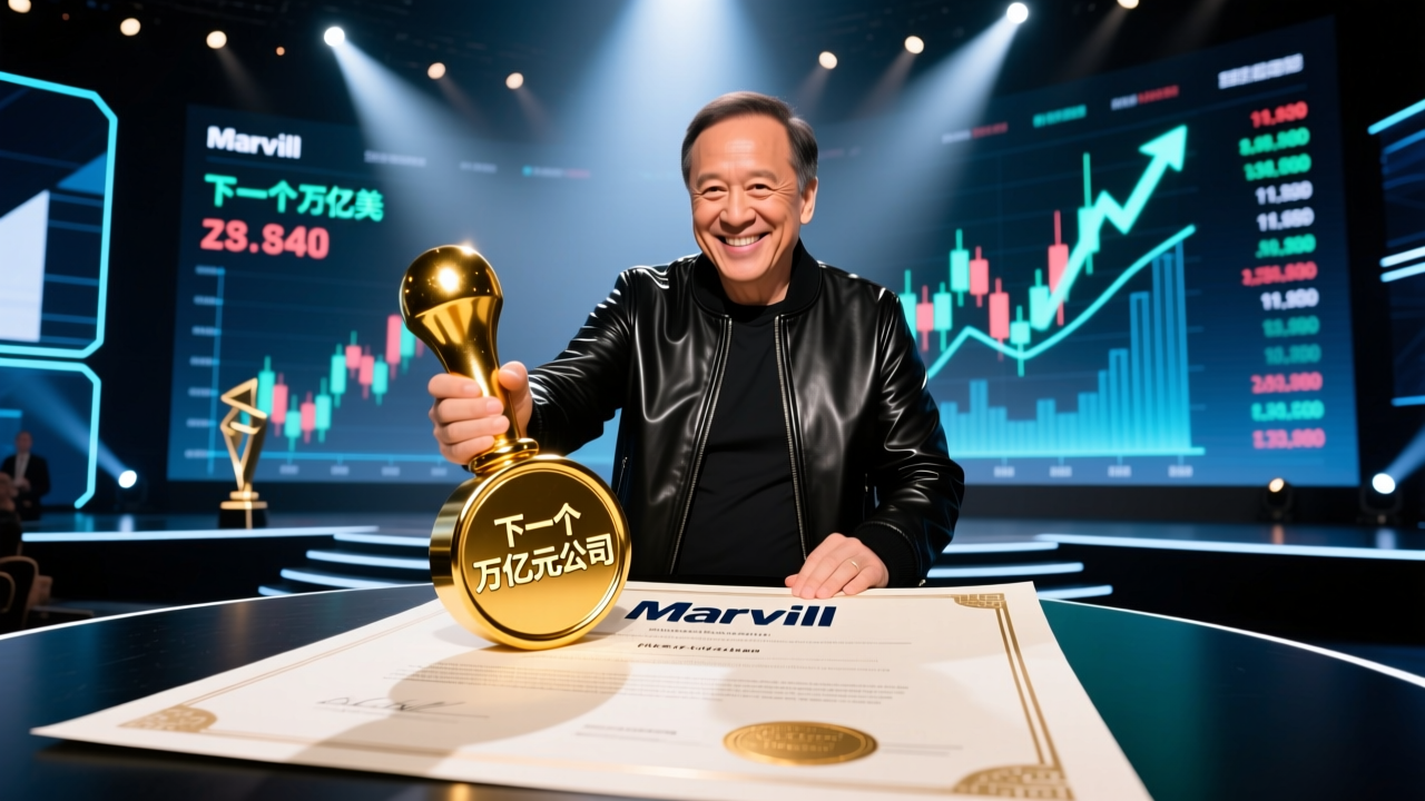 黄仁勋盖章Marvell：下一个万亿美元公司