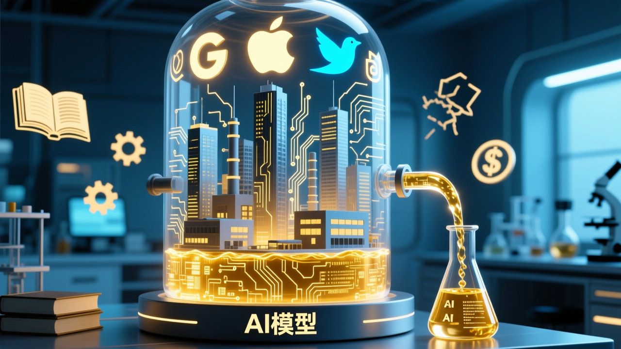 AI科技巨头，正在蒸馏你的行业