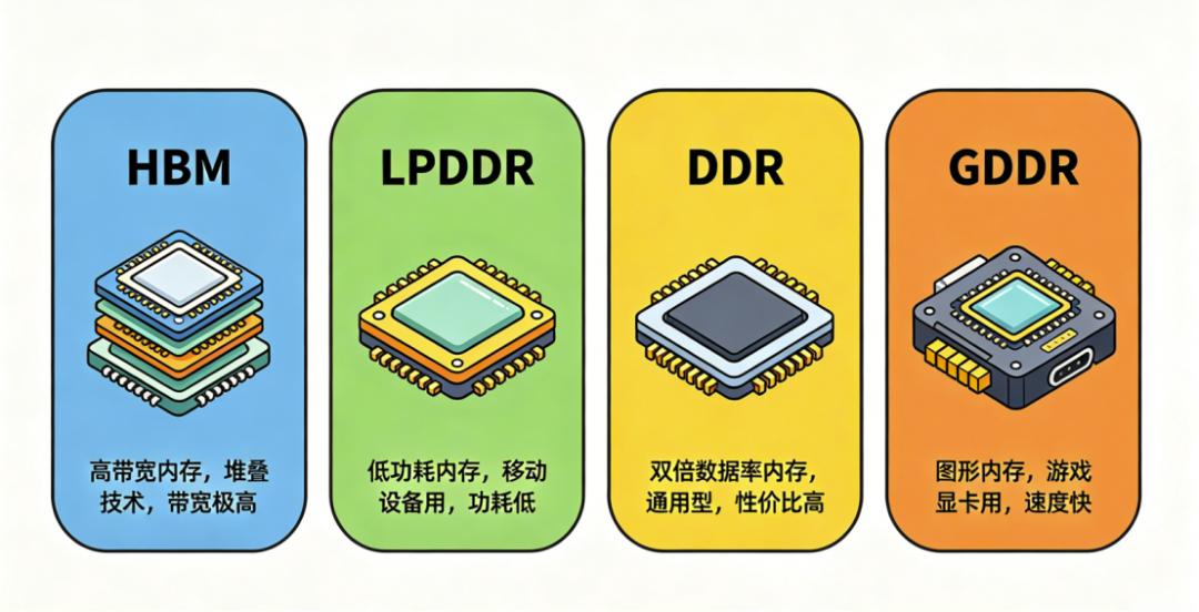 LPDDR逆袭：AI推理芯片为何集体“换芯”？