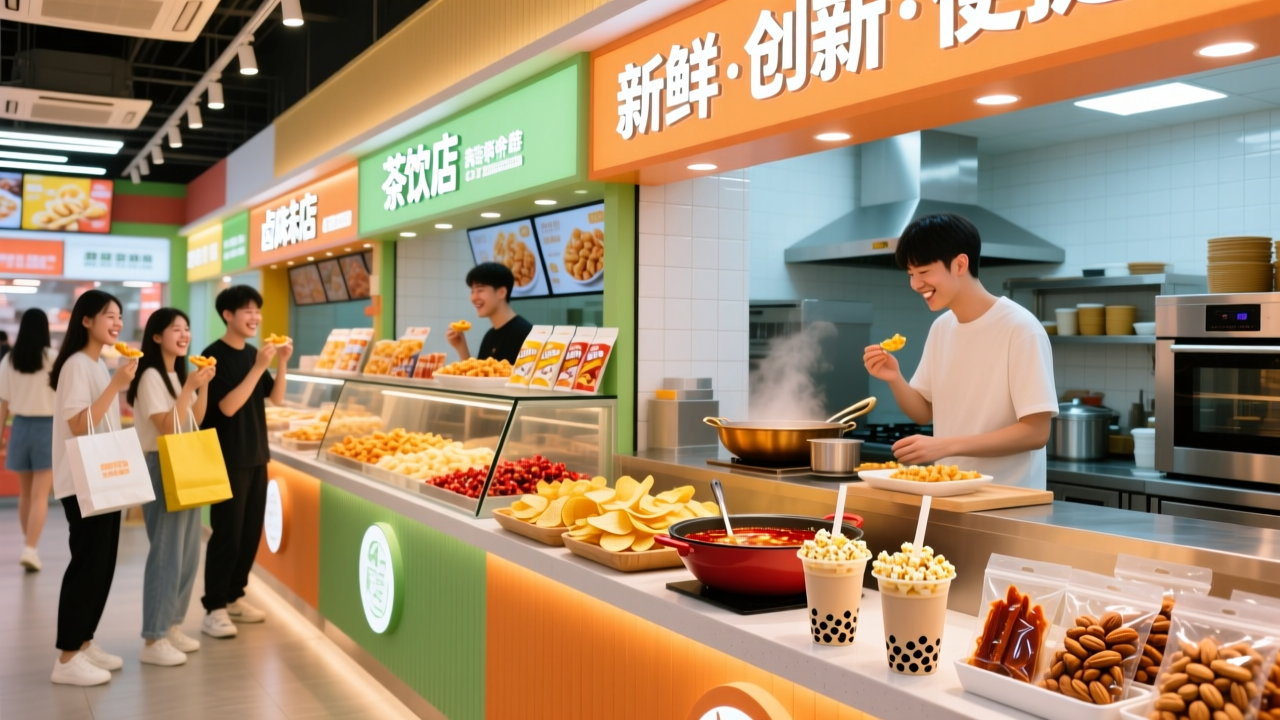 火锅、茶饮、卤味品牌扎堆卖新鲜零食，能成吗？
