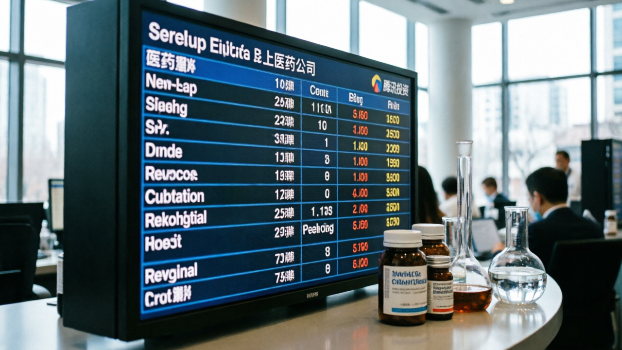 腾讯重仓的医药公司，刚刚上市了