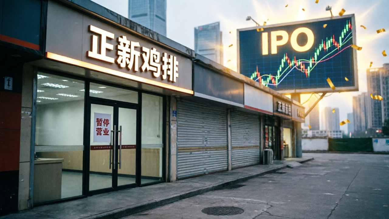 关闭10000家店后，正新鸡排决定上市自救