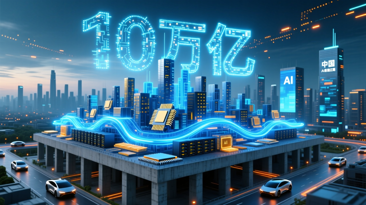 10万亿！中国正成为AI基建狂魔