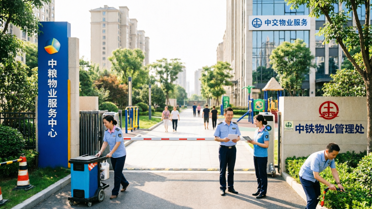 中粮、中铁、中交开始抢物业的活干