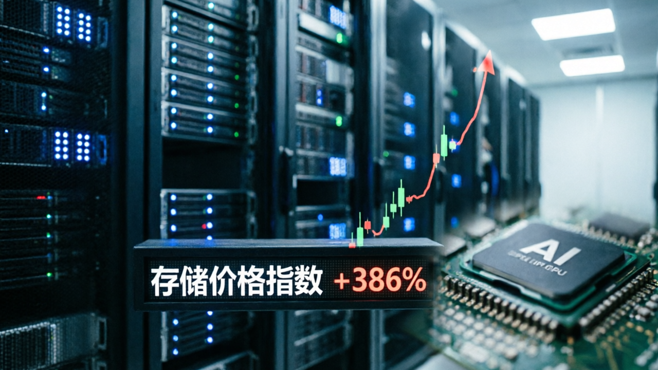 存储涨386%，AI正在制造一场“结构性通胀”