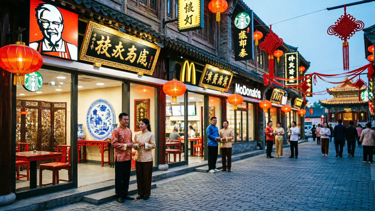 美国餐饮大牌，集体姓中