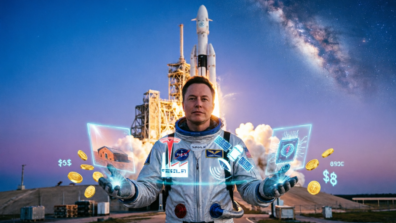 SpaceX上市、马斯克成万亿富豪，他的钱到底要往哪儿花？