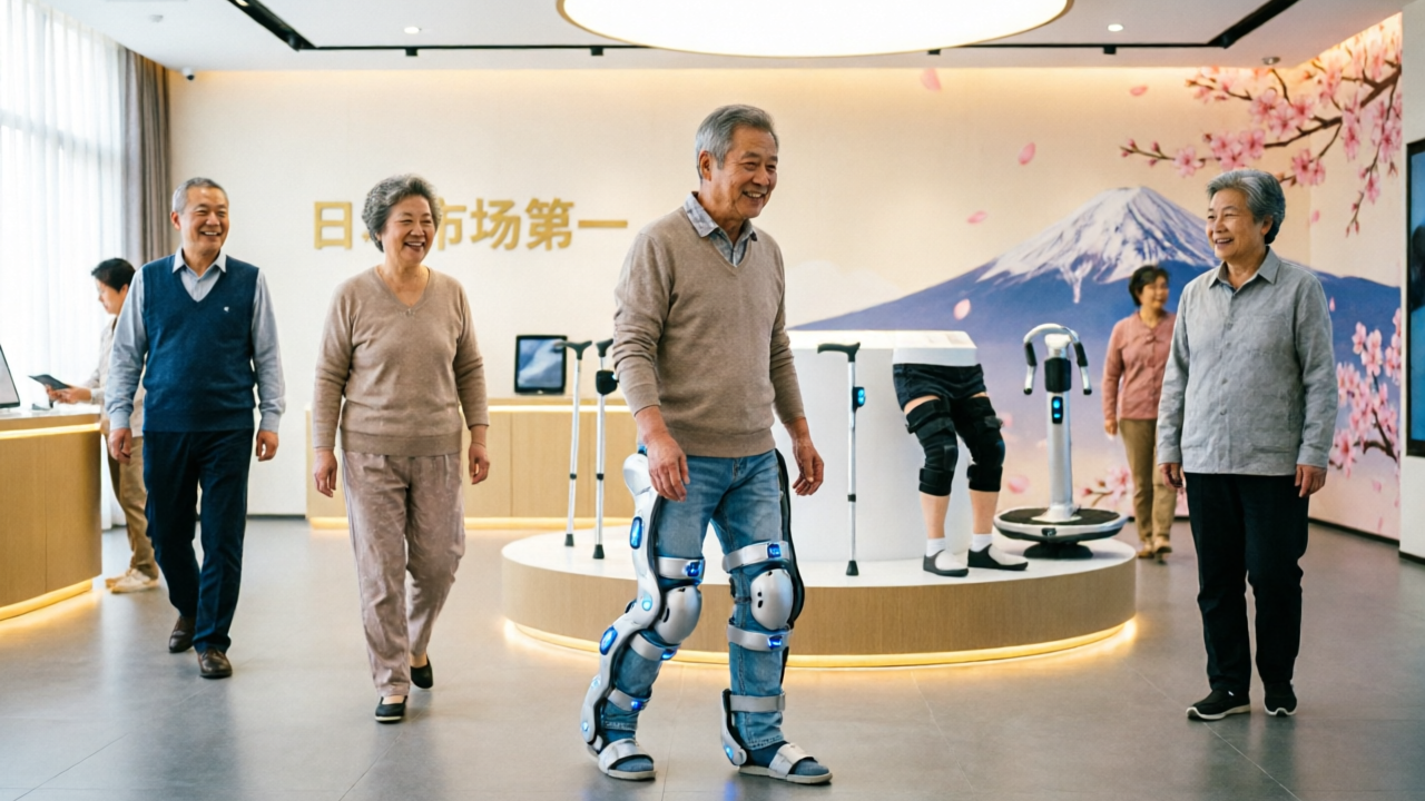 在日本拿下第一之后，海尔瞄准了3亿老年人的腿
