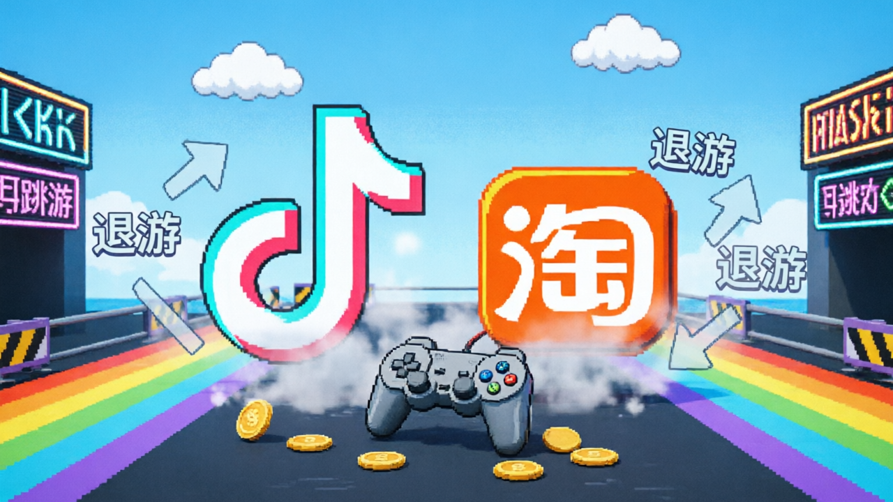 字节阿里，都“退游”了