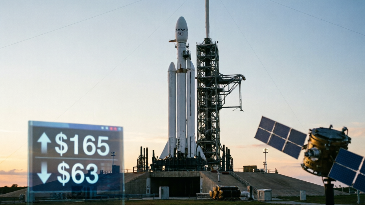 165美元 VS 63美元：SpaceX定价分歧背后，市场到底在买什么？