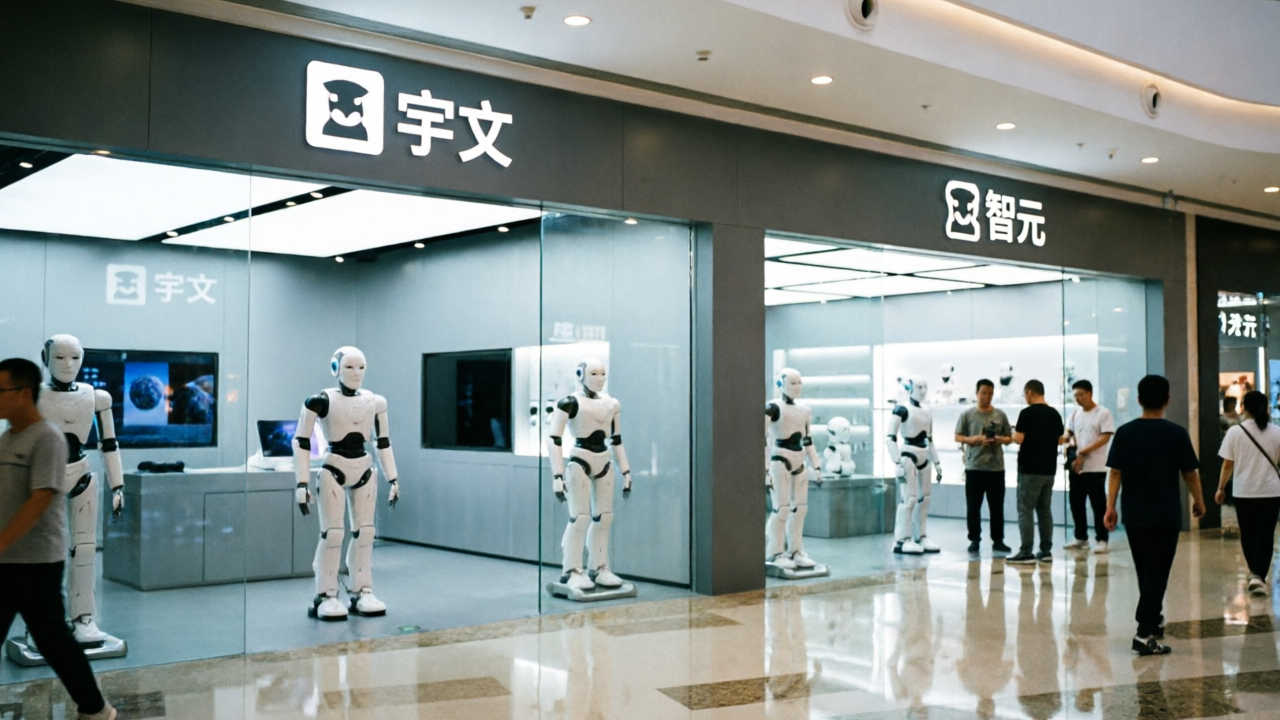 宇树、智元开进商场，人形机器人开始拼门店？