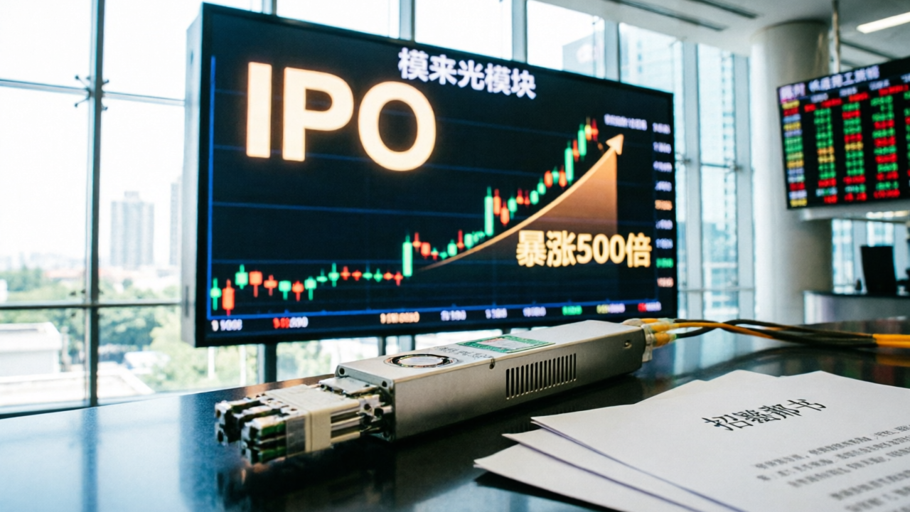 港交所最大IPO来了！市值暴涨500倍，光模块一哥被资本疯抢
