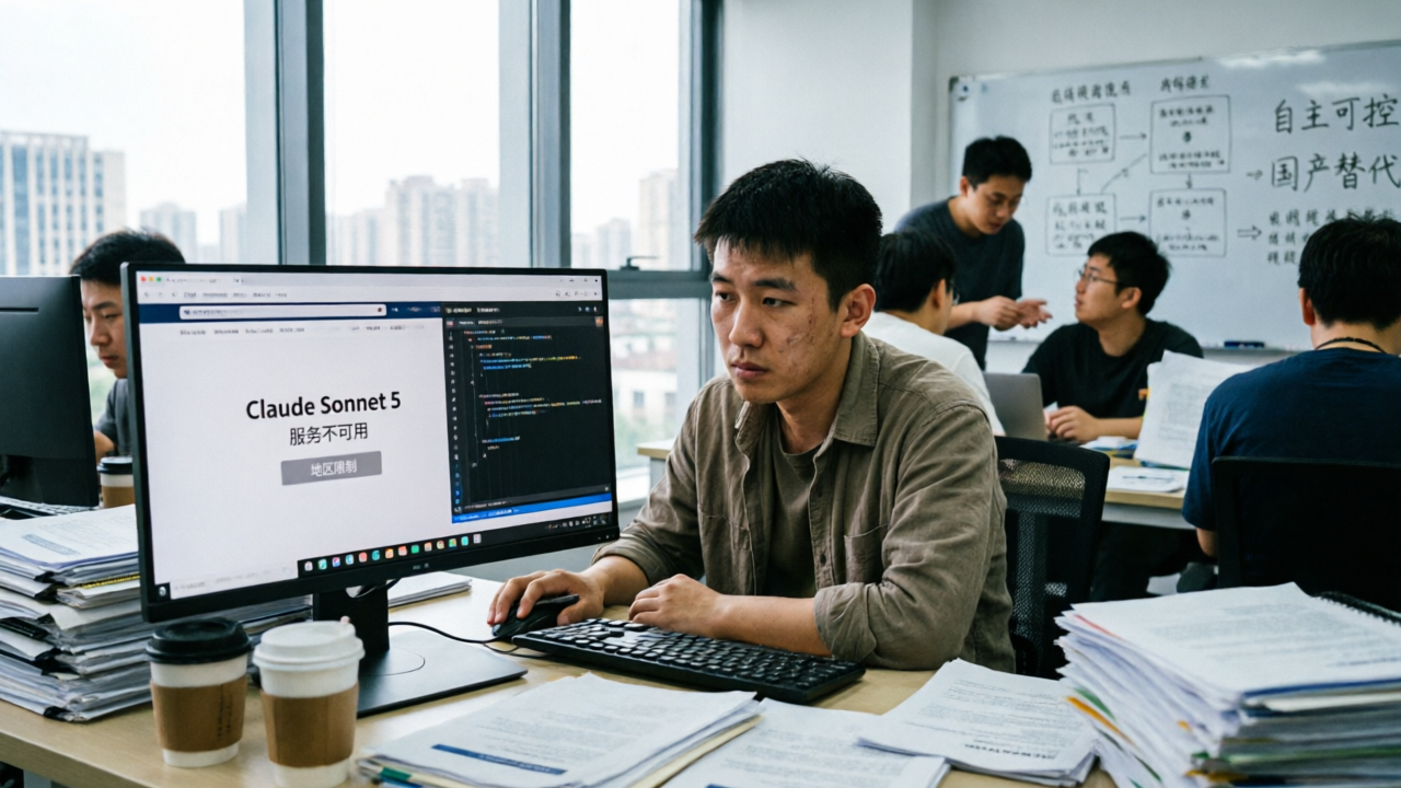 Claude Sonnet 5 发布了，但中国开发者可能用不上：一场“断供”后的国产编程模型突围战
