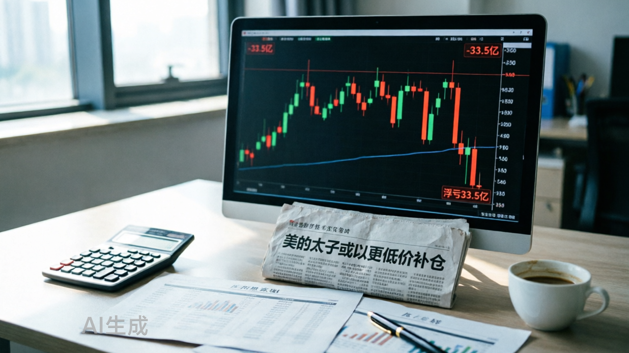 顾家家居股价8连跌，浮亏33.5亿后，“美的太子”或以更低价补仓？