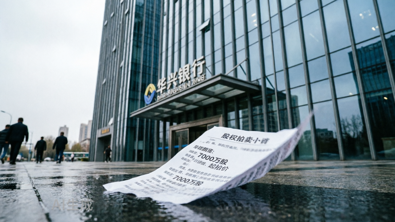 华兴银行7000万股开拍在即，“三连降”业绩考验成交