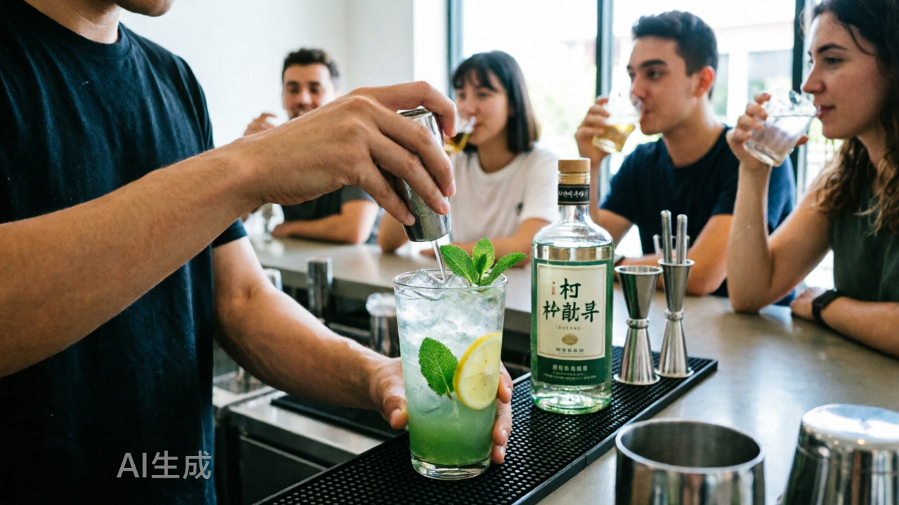 千年露酒玩起夏日特调，竹叶青凭清爽冰饮圈粉年轻人