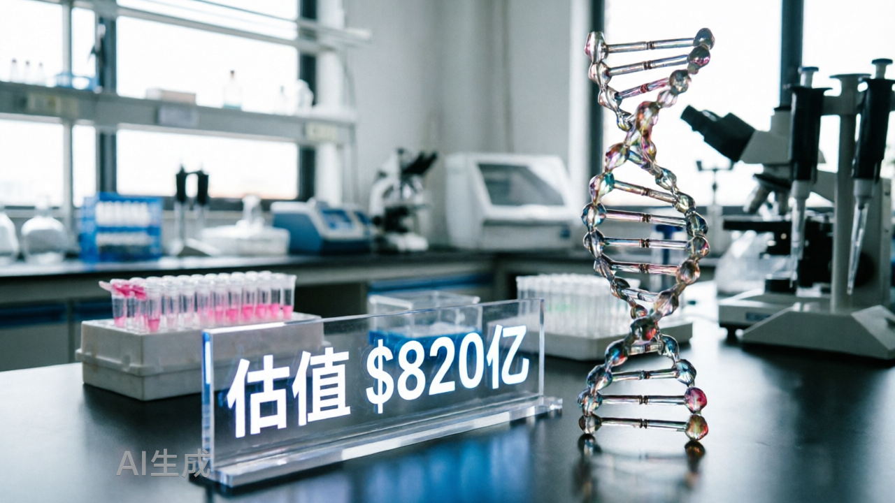 估值狂飙至820亿，生命科学全球最大独角兽易主