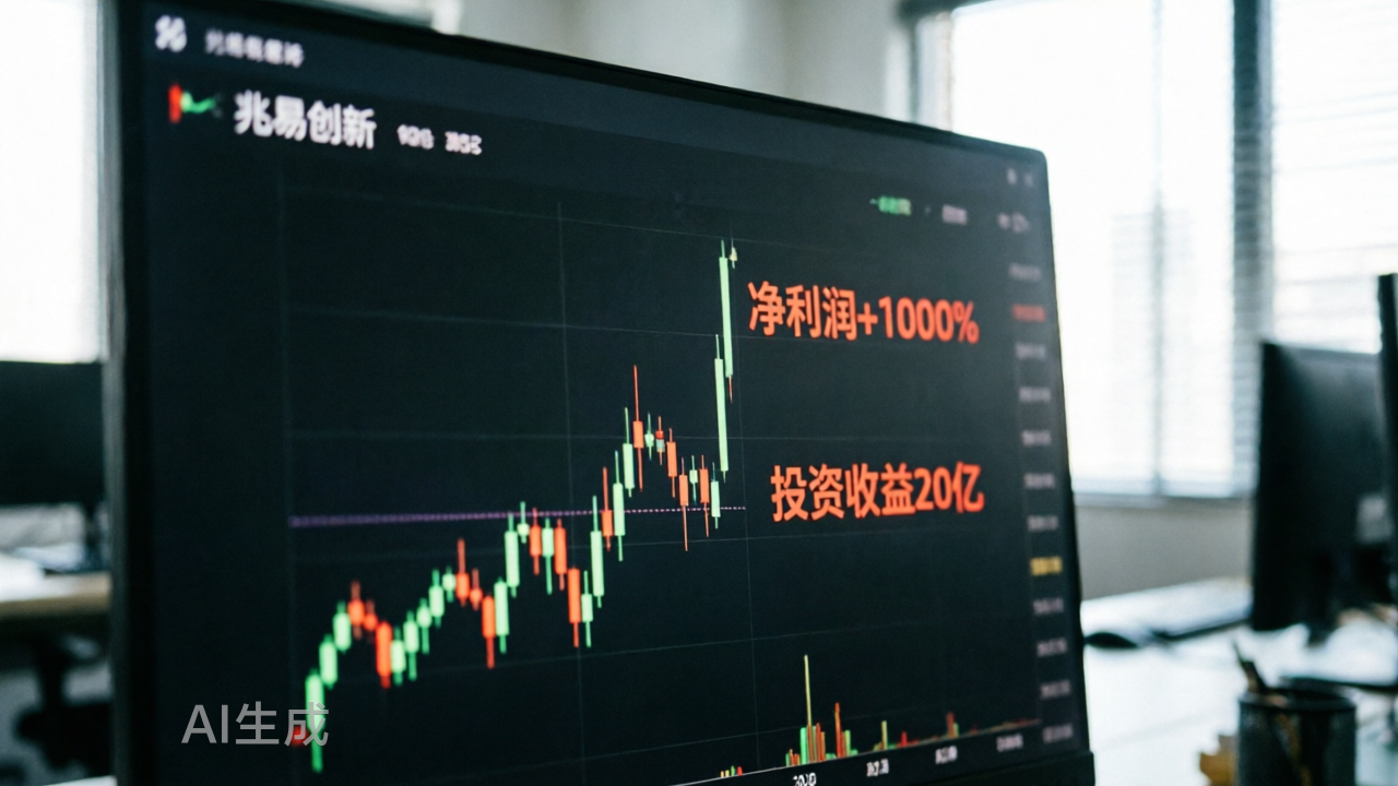 兆易创新净利暴增10倍，光炒股就赚了20亿