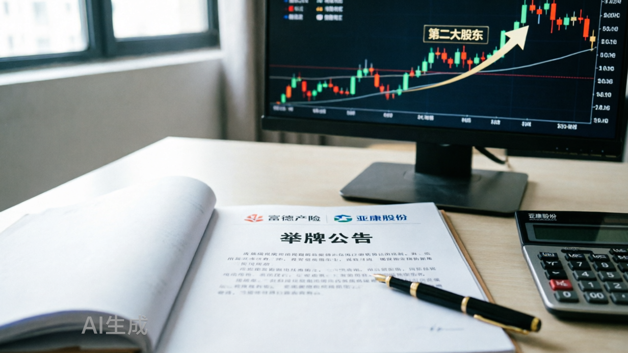 成立14年首度举牌，富德产险跃升亚康股份第二大股东