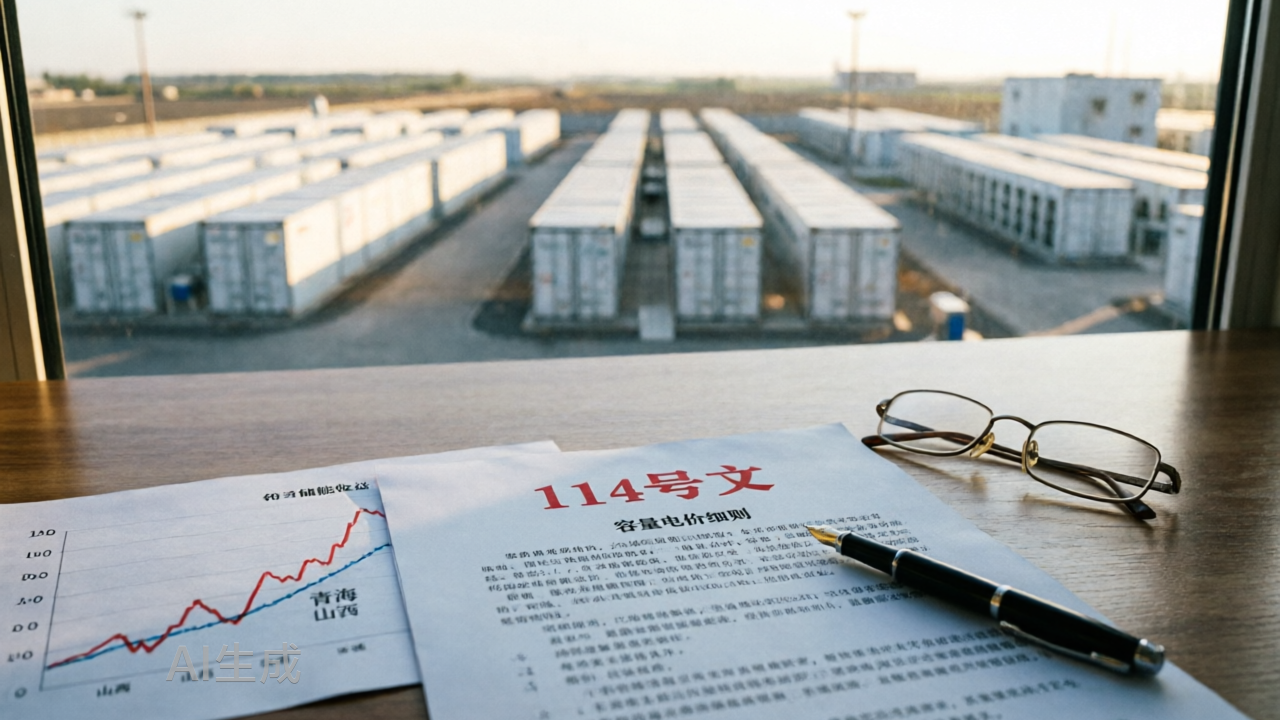 青海、山西落地“114号文”容量电价细则，当储能拿到“底薪”之后，有人欢喜有人愁