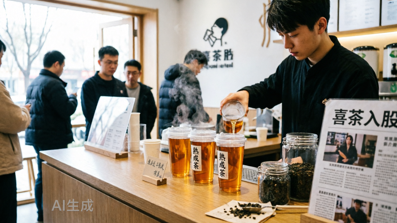 单店月入百万引喜茶入股，这家“熟成茶”品牌什么来头？