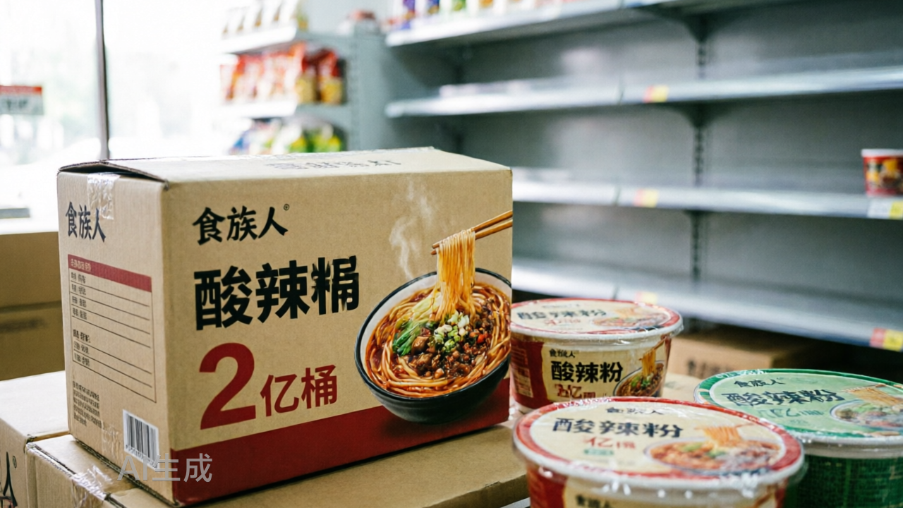 9年卖出2亿桶，食族人为何守不住酸辣粉基本盘？
