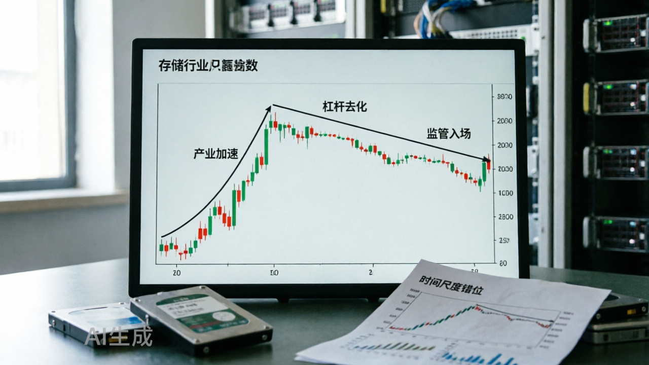存储产业"三层撕裂"：产业加速、杠杆去化、监管入场的时间尺度错位