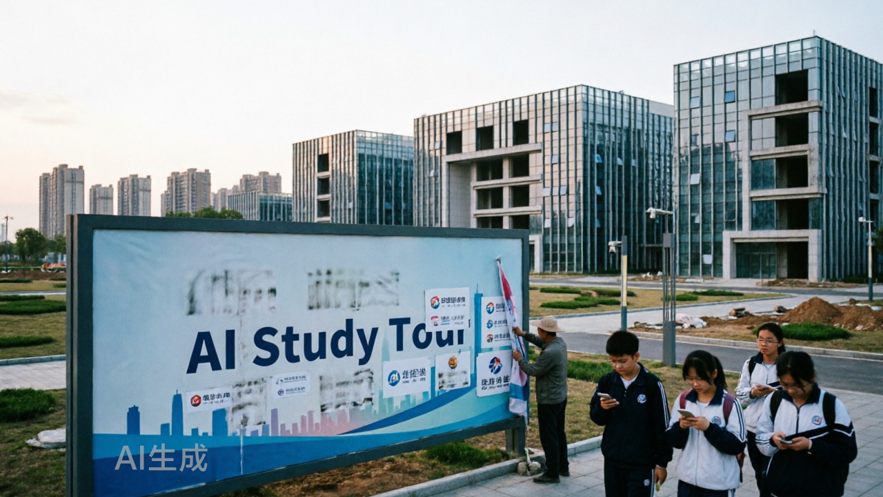 贴牌套路下的“AI研学”，又要催生一批网红科创城市了