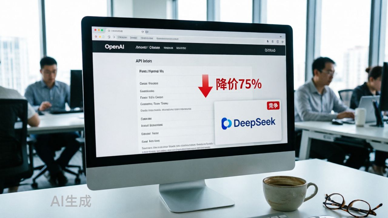 OpenAI降价75%，奥特曼称是被DeepSeek逼的？