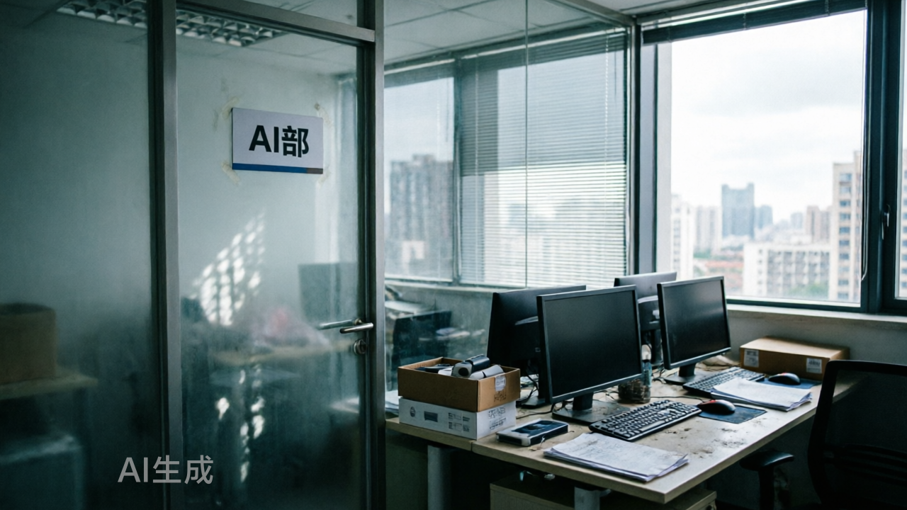成立AI部，多半要凉凉