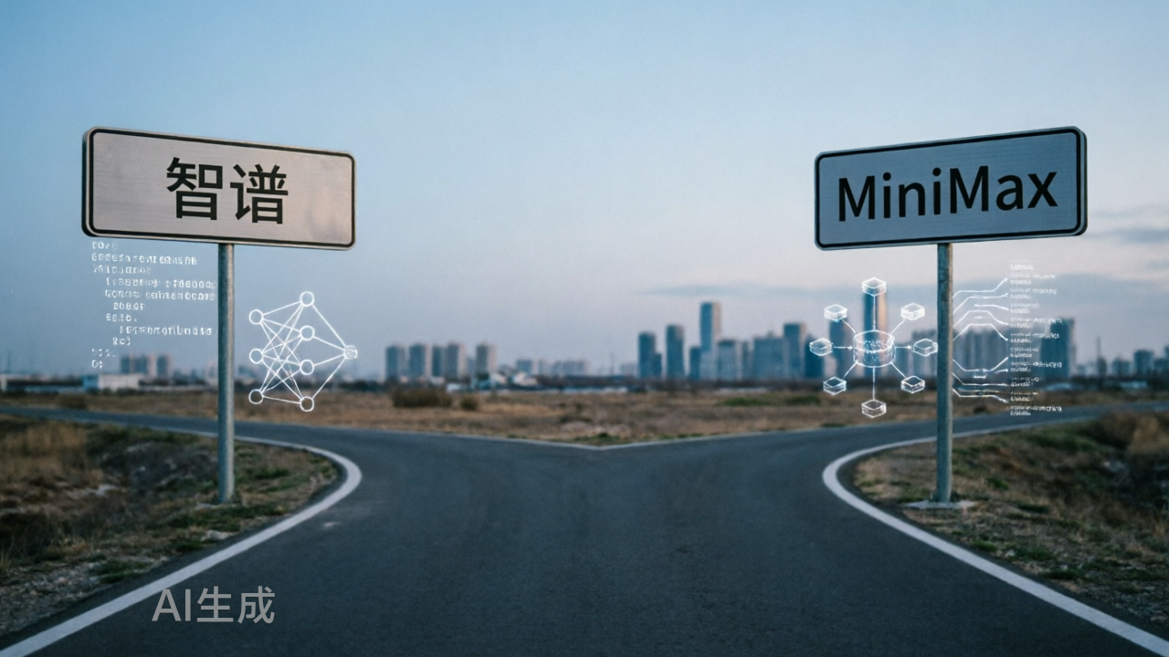 智谱向左，MiniMax 向右